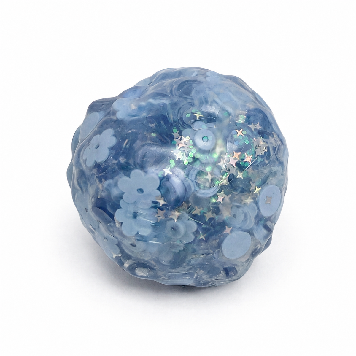 Blue Blossom Crystal Stress Ball