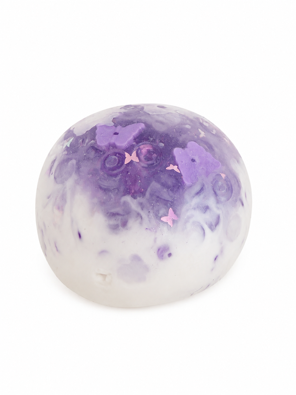 Purple Butterfly Stress Ball