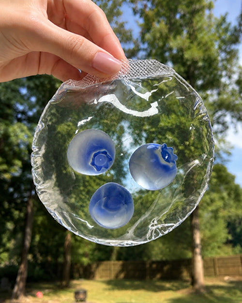 Blueberry vaseline texture squishy pouch
