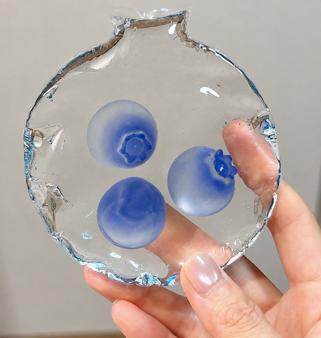 Blueberry vaseline texture squishy pouch